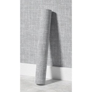 Papel de Parede Decorativo Telado Colors Cinza - 1,50m