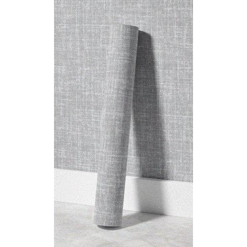 Papel de Parede Decorativo Telado Colors Cinza - 1,50m