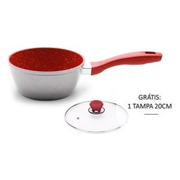 Panela Flavorstone Original Sauce 20cm + 1 Tampa 20cm - 6