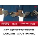 Ver mais imagens de Conector Emenda Derivação 3m Scotchlok 1,5mm Idc 15 Amp 560