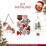 Kit Decorativo para Porta e Árvore de Natal - 2