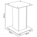 Ver imagem 3 de Mesa de Jantar 4 Lugares Penha Mel/nude - Pnr Móveis