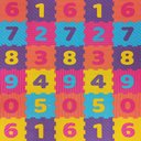 Ver imagem 1 de Tapete Brisa Infantil 100cm x 130cm Números Kapazi