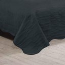Ver imagem 4 de Colcha Matelassê - Queen - Opala - Preto - C/ Porta Travesseiro - Camesa