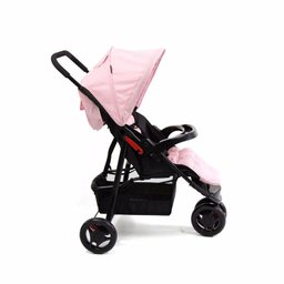 Carrinho de Bebê Delta Voyage Rosa Mescla - 4