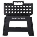 Ver imagem 2 de Banqueta Banquinho Dobrável Antiderrapante Preta 32x25x22cm