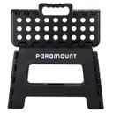 Ver imagem 2 de Banqueta Banquinho Dobrável Antiderrapante Preta 32x25x22cm