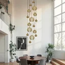 Ver mais imagens de Lustre Pendente para Sala Pé Direito Duplo Big Boss Marfim