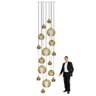 Lustre Pendente Para Sala Pé direito Duplo Big Boss Marfim - 1
