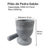 Pilão de Pedra Sabão Natural Gigante - 3
