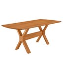 Ver imagem 1 de Mesa para Sala de Jantar Star 220cm Tampo Barril Laminado
