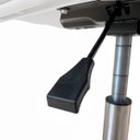 Ver imagem 5 de Cadeira Begônia Ergonômica Tela Mesh Apoio Lombar até 120kg Branco