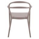 Ver imagem 5 de Cadeira Tramontina Sissi Summa em Polipropileno e Fibra de Vidro com Braços Camurça Tramontina