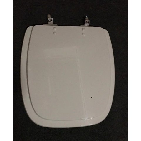 Assento Sanitário Poliéster Fit Branco Celite Clean