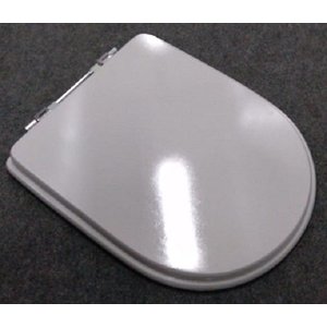 Tampa de Vaso Sanitário Laqueado Carrara para Deca Cinza Real