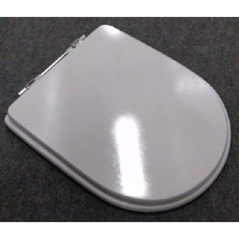 Tampa de Vaso Sanitário Laqueado Carrara para Deca Cinza Real