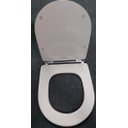 Ver imagem 4 de Tampa de Vaso Sanitário Calypso Laqueado Biscuit para Incepa