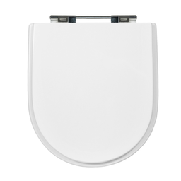 Tampa de Vaso Sanitário Laqueado Carrara para Deca Branco - 1