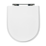 Tampa de Vaso Sanitário Laqueado Carrara para Deca Branco - 1