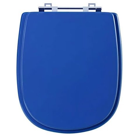 Tampa de Vaso Sanitário Laqueado Sabatini Azul para Icasa