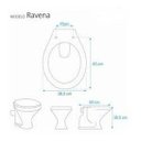 Ver imagem 3 de Tampa De Vaso Sanitário Poliéster Univ. Ravena / Izy Preto