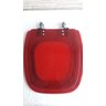 Assento Sanitário Poliéster Fit / Versato Celite Vermelho - 1
