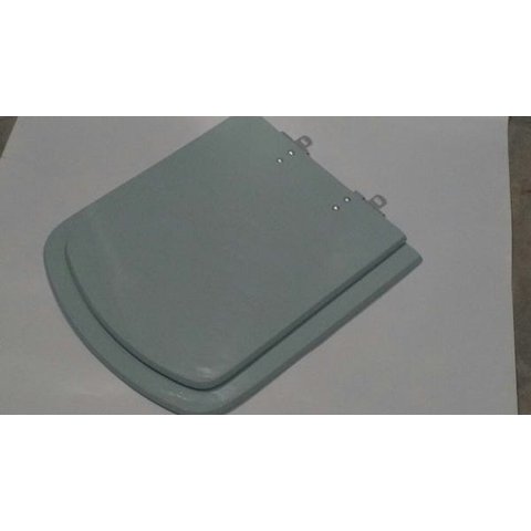 Tampa De Vaso Sanitário Poliéster Bali Incepa Verde Clean