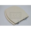 Ver imagem 4 de Assento Sanitário Poliéster Thema Biscuit Incepa Clean