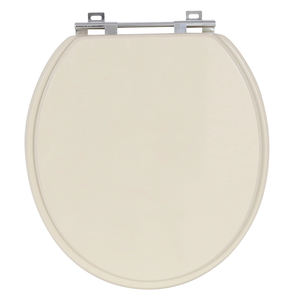 Tampa de Vaso Sanitário Universal Laqueado Biscuit Bege