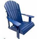 Ver imagem 2 de Cadeira Pavão Adirondack Jardim Externa Azul Del Rey Azul Del Rey