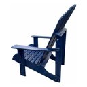 Ver imagem 4 de Cadeira Pavão Adirondack Jardim Externa Azul Del Rey Azul Del Rey