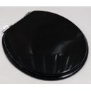 Ver imagem 3 de Tampa de Vaso Sanitário Laqueado Universal / Oval Preto