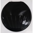 Ver imagem 2 de Tampa de Vaso Sanitário Laqueado Universal / Oval Preto