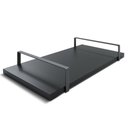 Ver imagem 1 de Bandeja Decorativa 25x50cm Borda Infinita Alça Preta