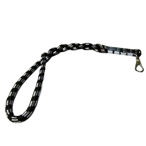 Guia para Cães em Corda Trançada 16mm X 60cm Preto