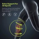 Ver imagem 2 de Compressão Ortopédica Tensor Alivia Dor Joelho Crossfit Corrida Beach Tennis Articulada