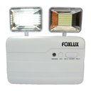 Ver imagem 2 de Luminária de Emergência Led 8w 6500k 2 Faróis Foxlux
