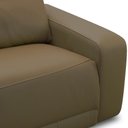 Ver imagem 7 de Sofá 4 Lugares Rettrátil Reclinável Elétrico 284cm Mazi L06 Couro Verde Musgo - Lyam Decor