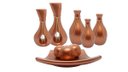 Ver imagem 1 de Jogo Ceramica Completo para Decoração de Sala Rosê Gold