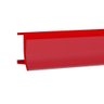 Porta Etiqueta Bandeja Gondola Fit 90 Cm Vermelho Kit com 10 - 3