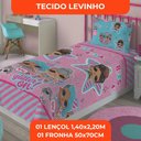Ver mais imagens de Jogo de Lençol Personagens Lol Solteiro Lepper 2 Peças Microfibra Rosa