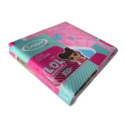 Jogo de Lençol Personagens LOL Solteiro Lepper 2 Peças Microfibra Rosa - 5