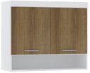 Ver imagem 6 de Guarda Roupa Modulado de Solteiro Alpes Branco Avelã 5 Peças - Luciane