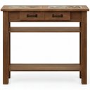 Ver imagem 4 de Rack para Sala Aparador Nemer W02 100cm Madeira com Cerâmica Imbuia Lyam Decor