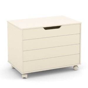 Baú Infantil Toy Matic Cor Off White