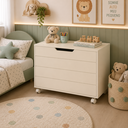 Ver imagem 1 de Baú Infantil Toy Matic Cor Off White