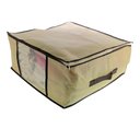 Ver mais imagens de Kit 3 Caixa Organizadora Roupas Multiuso Toalha Lençóis Roupa De Cama Em TNT Dobrável 45x45x20cm