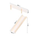 Ver imagem 2 de Escorregador para Cama Elevada Artsy Casatema MadeiraOriginals Natural/Branco
