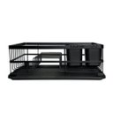 Ver imagem 7 de Escorredor de Louças 9 Pratos Preto Fosco Mor Compacto com Bandeja Porta Talher