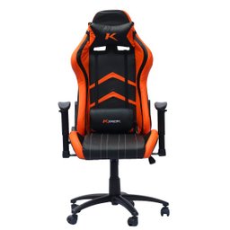 Cadeira Gamer Ktrok Ktrone Giratória Retrátil - Laranja - 4